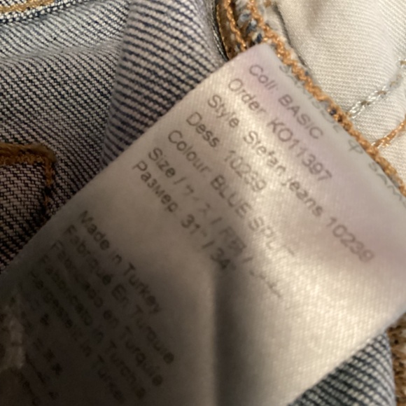 Samsoe Samsoe Men's Blue Jeans - Picture 10 of 10